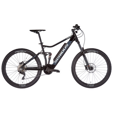Mountain Bike eléctrica SERIOUS MT. CATARACT FS 27,5" Mujer Negro 2019 0